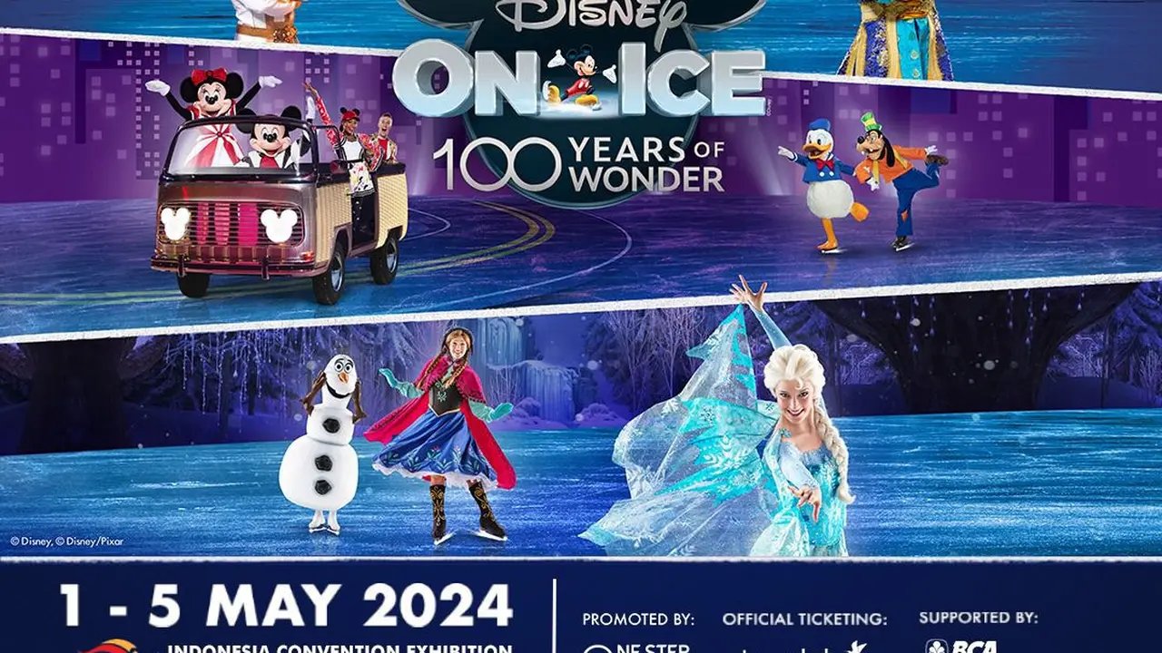 Disney on Ice Rayakan Ulang Tahun ke-100, Ajak Penonton ke Dunia Moana hingga Bertemu Ariel