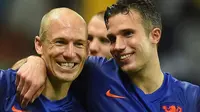 Arjen Robben dan Robin van Persie (AFP/Emmanuel Dunand)