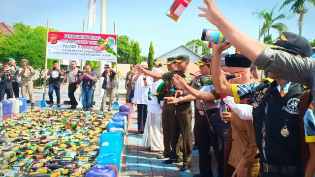 Pantau Harga Bahan Pokok Hingga Pemusnahan Miras Sambut Ramadhan di Cirebon