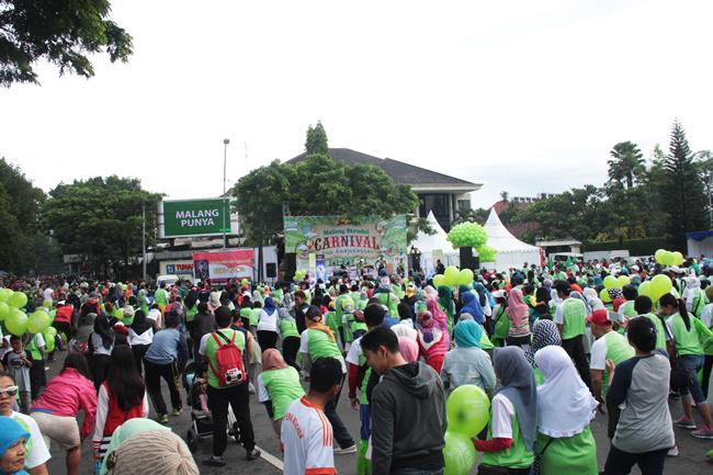 Acara Malang Strudel Carnival berjalan dengan sangat meriah dan semarak | Photo: Copyright merdeka.com/Rizky Wahyu Permana