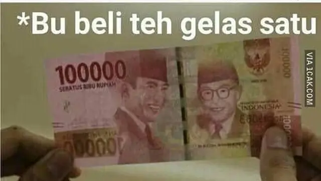 6 Meme Pembeli Belanja Pakai Uang Rp 100 Ribu tapi Beli Sedikit Ini Bikin Emosi