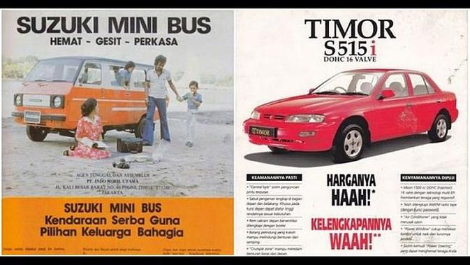 Kumpulan Iklan Mobil  Jadul yang Menjadi Idola di Masanya 