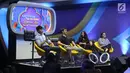 Mahasiswa Universitas Virginia saat berkunjung di Studio Indosiar, Daan Mogot, Jakarta, Kamis (31/5). Kunjungan ini Juga untuk lebih memperkenalkan Emtek Group ke masyakarat luar dan kesempatan untuk menjalin kerja sama. (Liputan6.com/Arya Manggala)