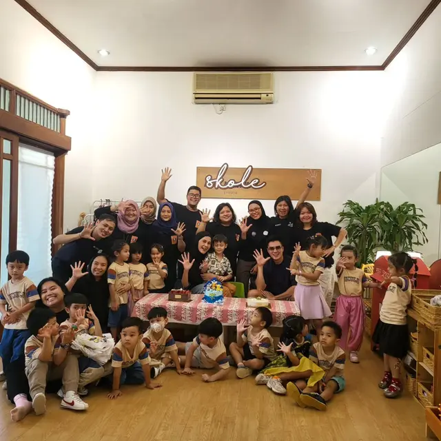 Perayaan ulang tahun Kenzo anak Baim Wong dan Paula Verhoeven