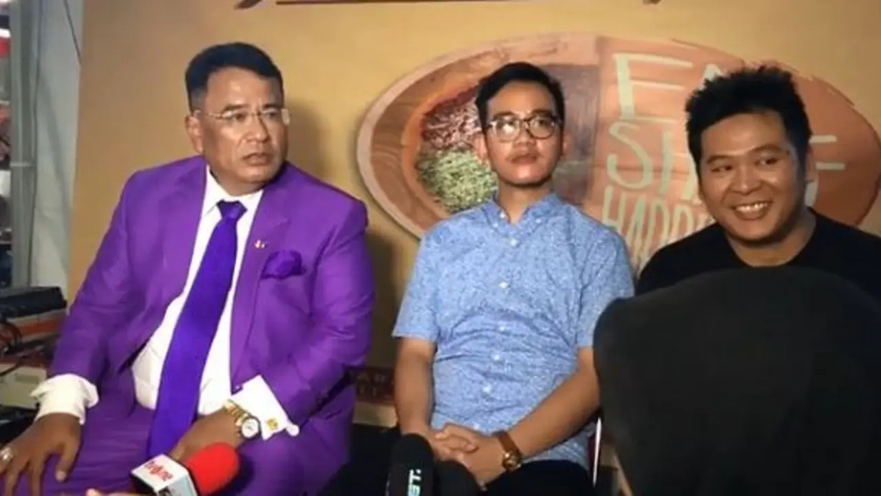 [Bintang] Hotman Paris Hutapea dan Gibran Rakabuming Raka
