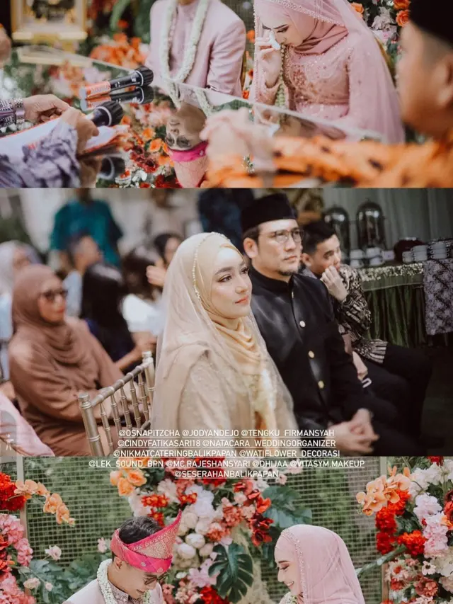 [Fimela] Pernikahan Anak Cindy Fatikasari dan Tengku Firmansyah