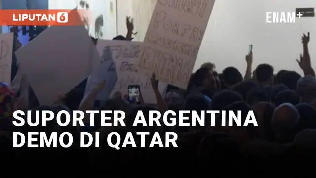 Jelang partai puncak final Piala Dunia 2022 antara Argentina dan Prancis, keramaian dipicu para fans Argentina. Mereka berkumpul menggelar demo. Ada apa?