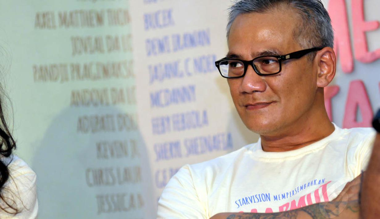 Aktor Tio Pakusadewo saat ditemui di XXI Epicentrum Walk, Kuningan, Jakarta Selatan, Selasa (6/5/2014) (Liputan6.com/Panji Diksana)