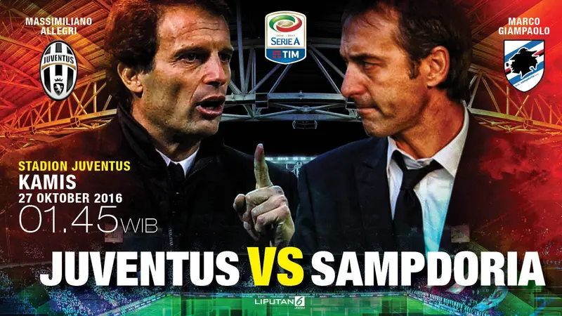 prediksi Juventus vs Sampdoria