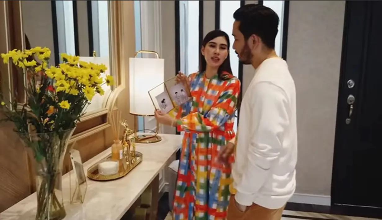 Rumah baru Syahnaz Sadiqah dan Jeje Govinda (Youtube/ Jeje & Nanas Channel)