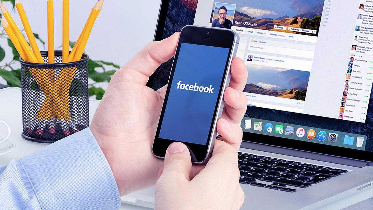 ilustrasi sosial media facebook