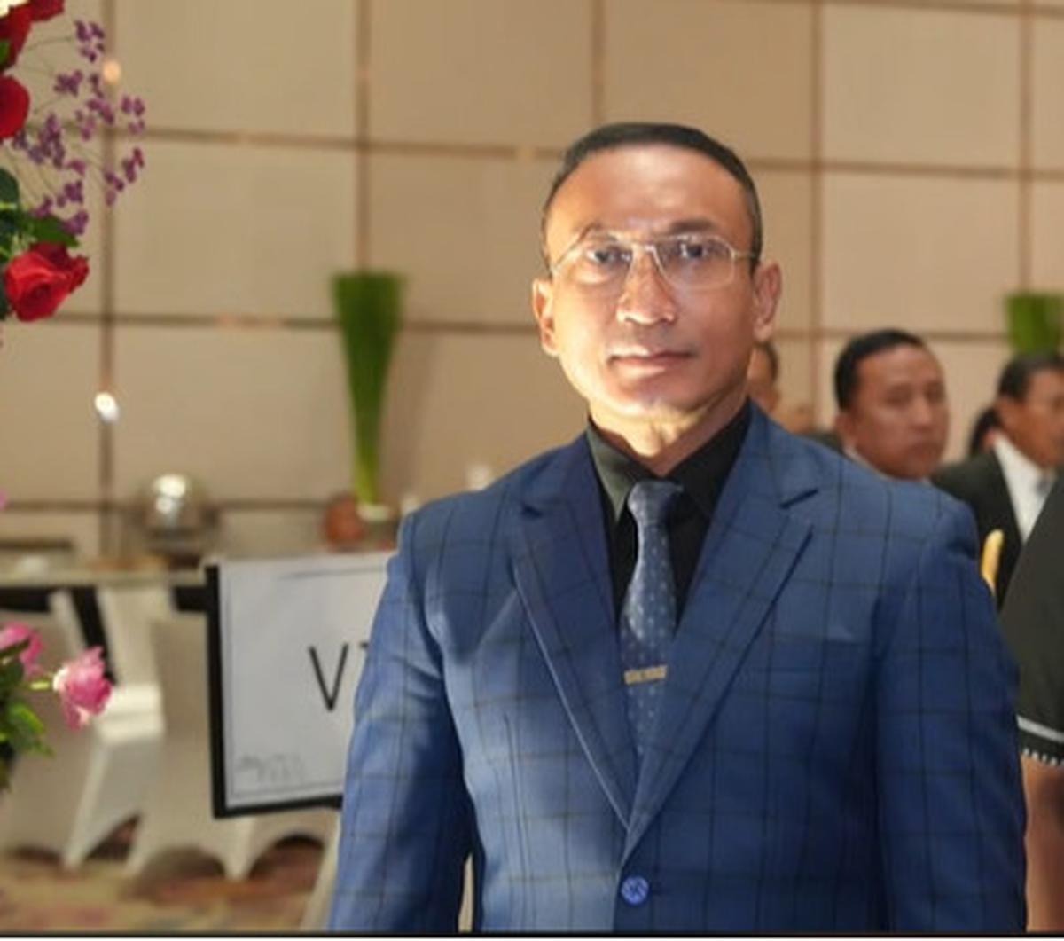Wakapolda Banten Brigjen Pol Sabilul Alif menghadiri pesta pernikahan salah satu Perwira Polda Banten di Jakarta.
