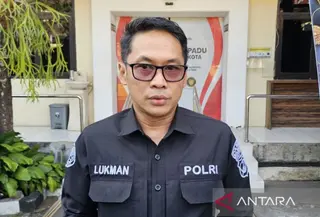 Kepala Seksi Humas Polresta Malang Kota Ipda Lukman Sobhikin (Antara)