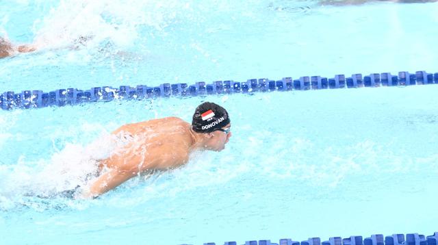 Aksi kontingen Indonesia pada cabang olahraga renang SEA Games 2025. (Bola.com/Dok. PB Akuatik)