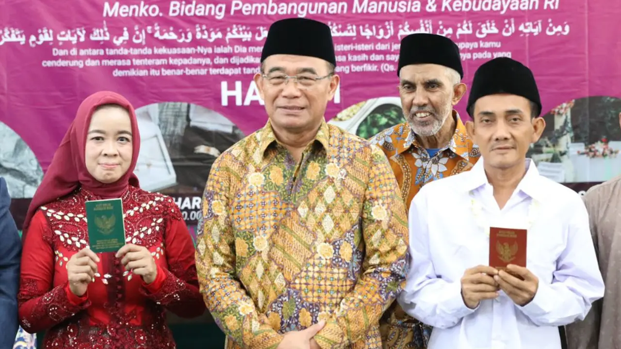 Cegah Penambahan Keluarga Miskin Baru, Menko PMK Soroti Pentingnya Pembinaan Ekonomi pada Peserta Nikah Gratis