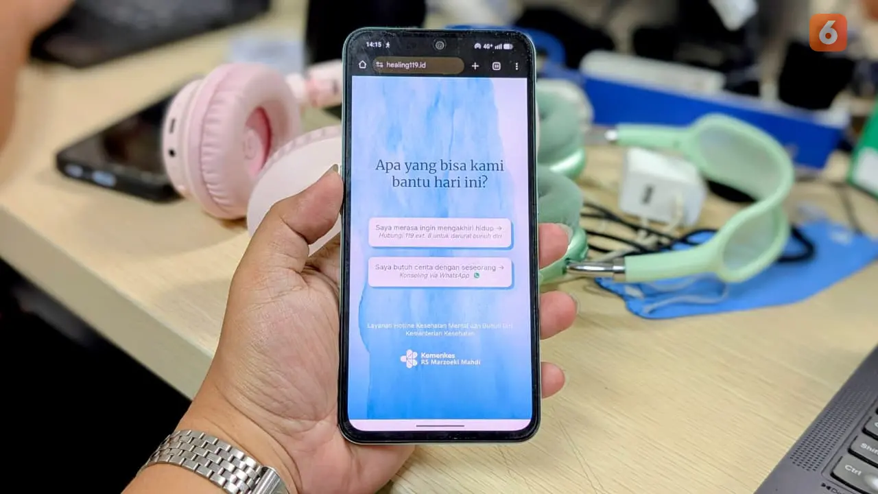 Healing119.id, Pertolongan Pertama Masalah Kesehatan Mental yang Gratis dan Siaga 24 Jam
