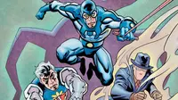Karakter superhero Blue Beetle. (DC Comics)