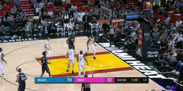 VIDEO : GAME RECAP NBA 2017-2018, Magic 111 vs Heat 109