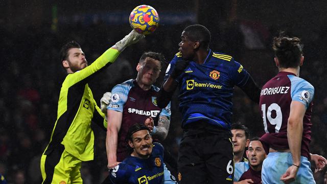 Foto: Paul Pogba Cetak Gol, MU Ditahan Imbang 1-1 oleh Burnley di Pertandingan Lanjutan Liga Inggris