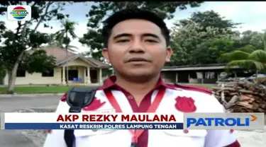 Pelaku begal ditangkap Polres Lampung Tengah saat tengah asik pandangi motor curiannya di depan rumah.