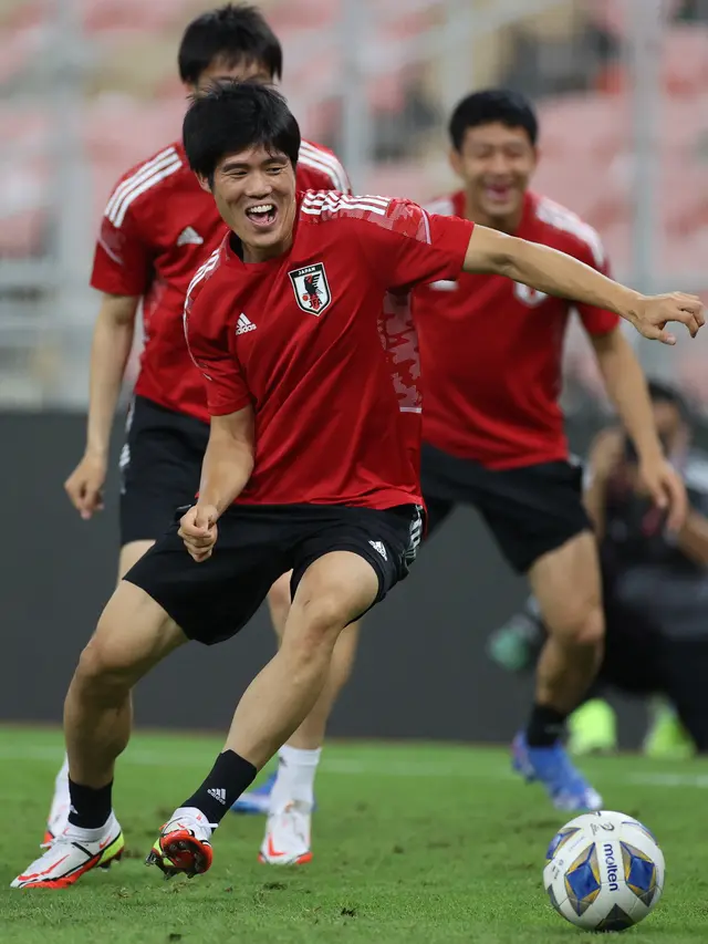 Jepang Bersiap Hadapi Arab Saudi di Kualfikasi Piala Dunia 2022