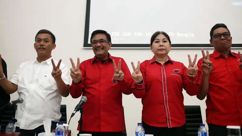 Paparan Pencapaian Pilkada Serentak PDIP- Djarot Saiful Hidayat-Jakarta- Johan Tallo-20170218