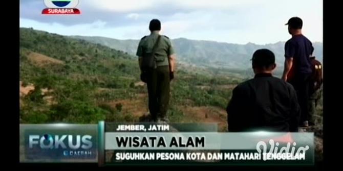 VIDEO: Bukit Batu Jubang, Melihat Panorama Jember Tanpa Penghalang