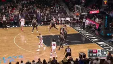 Berita video game recap NBA 2017-2018 antara Brooklyn Nets melawan Miami Heat dengan skor 101-95.