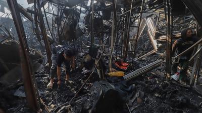 Jerit Pedagang Taman Puring 1 Tahun Pascakebakaran