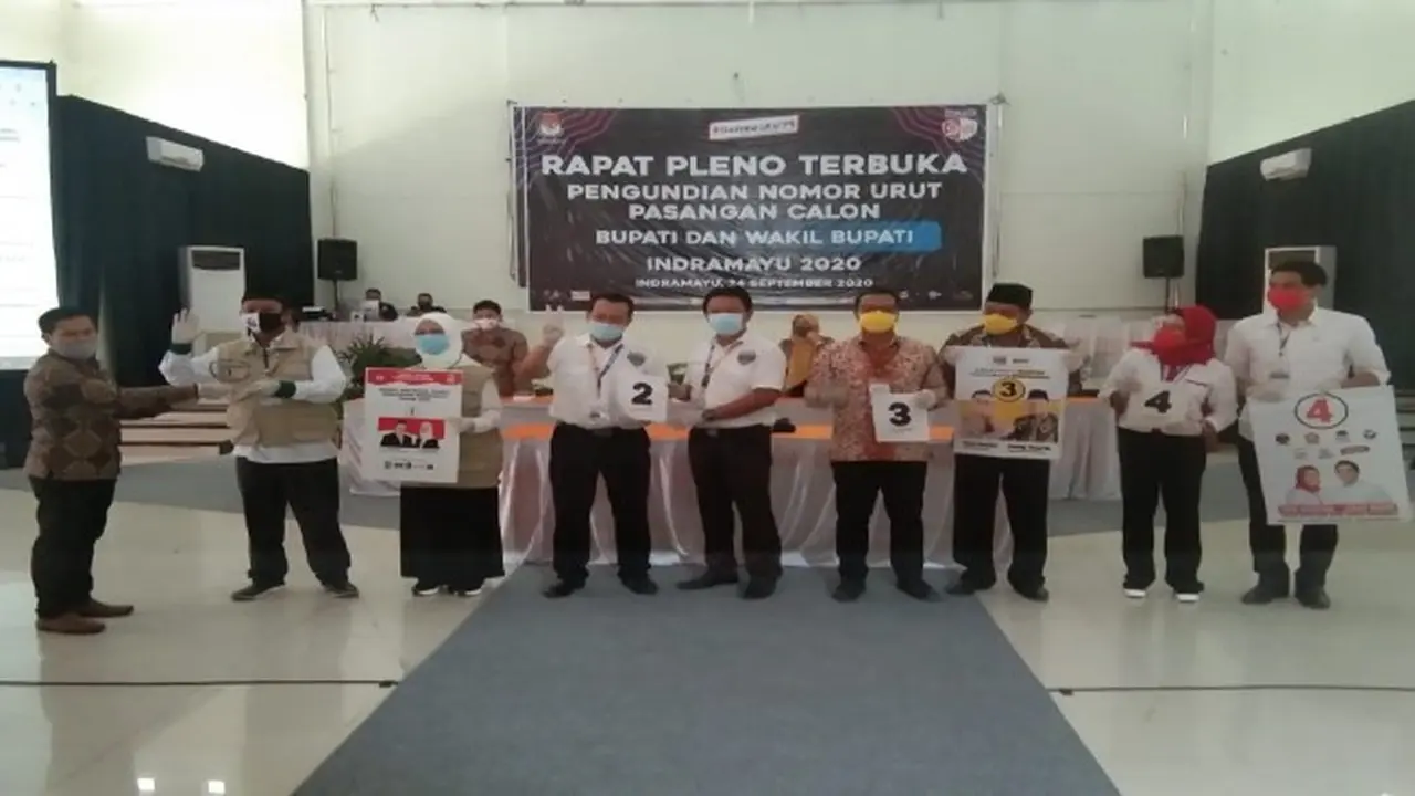 Begini Makna Nomor Urut Paslon Pada Pilkada Indramayu