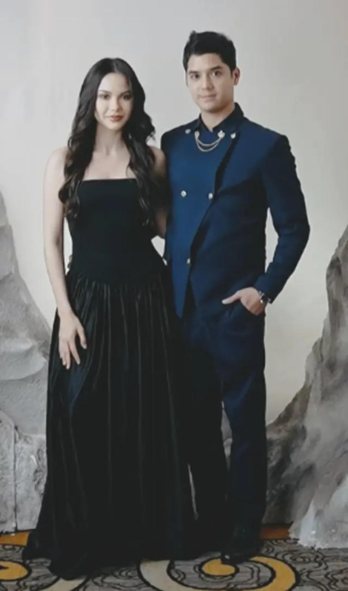 Foto Alyssa Daguise dan Al Ghazali di Resepsi Luna Maya, Bantah Kabar Hamil