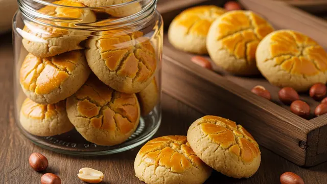 Peanut Cookies Tanpa Telur