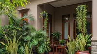 7 Inspirasi Warna Cat Teras yang Cocok untuk Rumah dengan Banyak Tanaman Hijau, Tampil Harmonis
