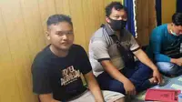 Gilang pelaku fetish kain jerik Unair ditangkap di Kalteng. (Sumber: Merdeka)