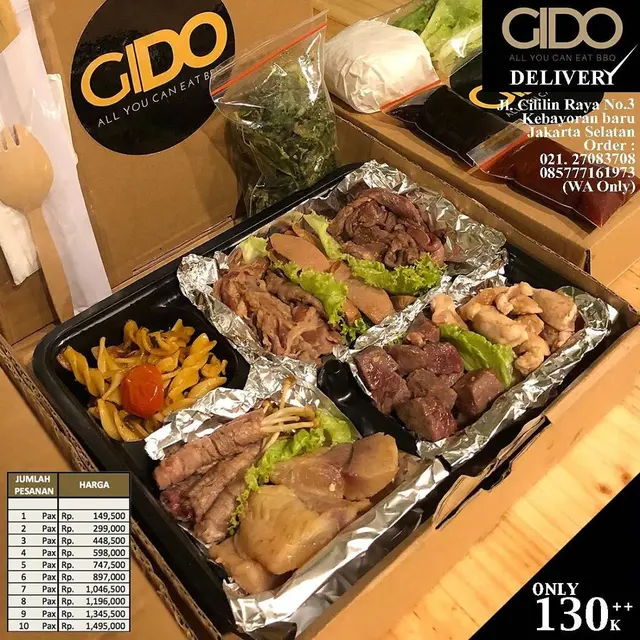 Gido Take Away di masa pandemi