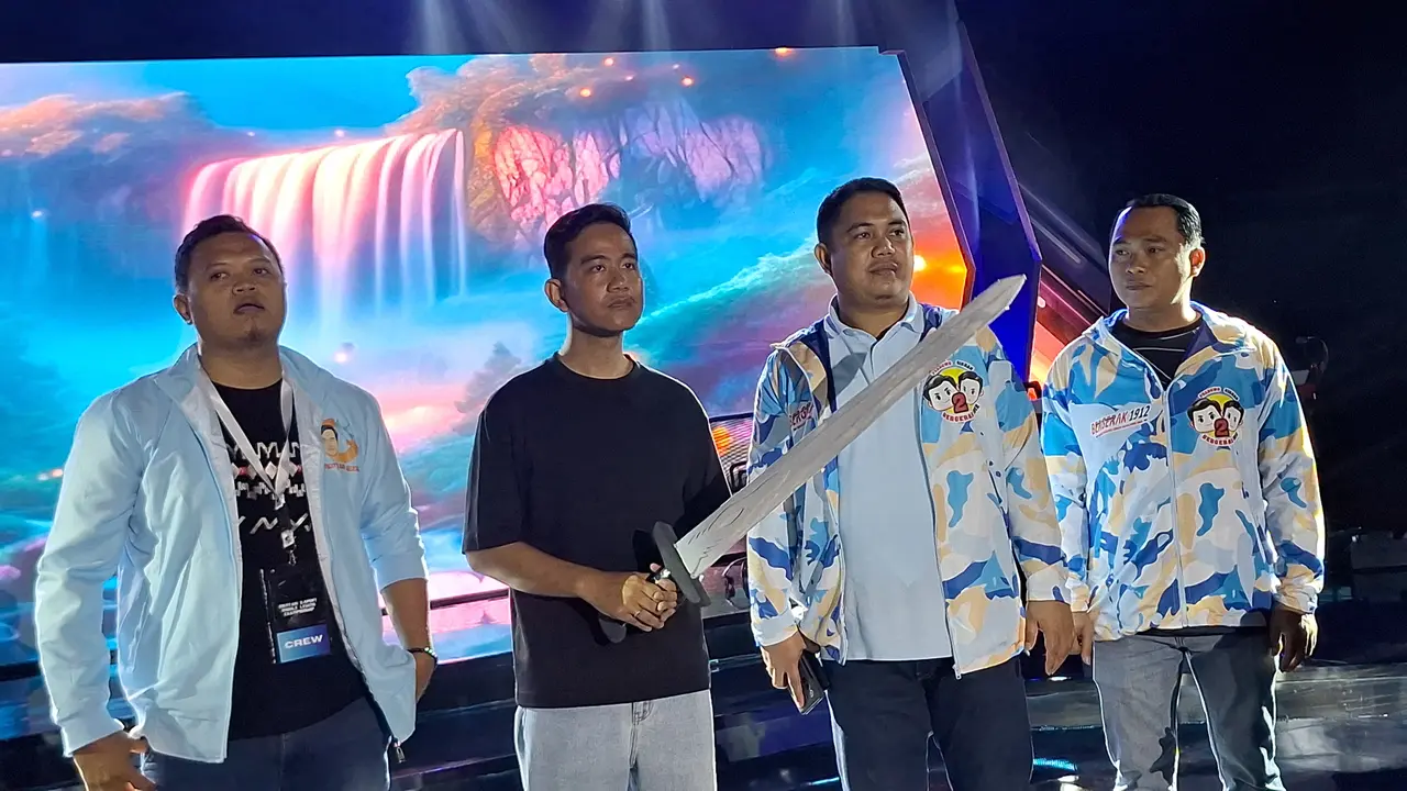 Gibran Rakabuming Raka Menghadiri Kompetisi E-Sport Mobile Legend di GBK
