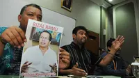 Buruh dukung Rizal Ramli lawan Ahok di Pilkada DKI. (Liputan6.com/Helmi Afandi)