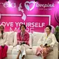 Kolaborasi Lovepink dan Sorella, Ingatkan Pentingnya Deteksi Dini Kanker Payudara.&nbsp; foto: istimewa