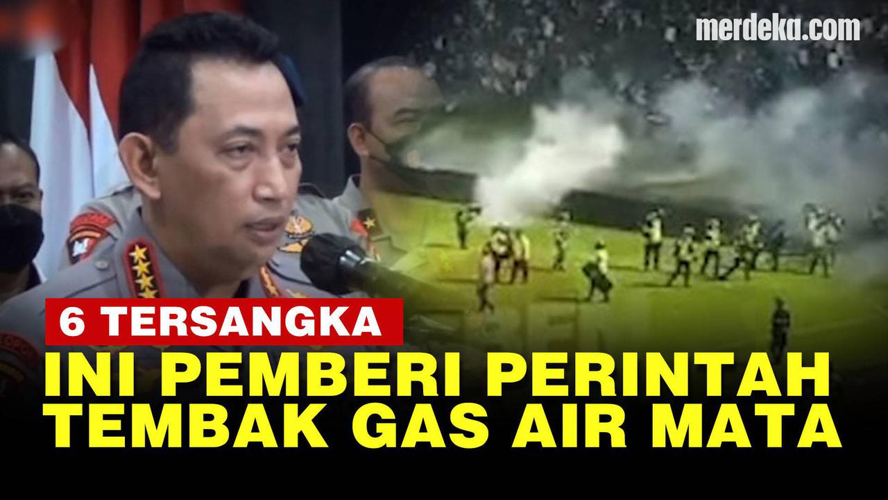 VIDEO: [Full] Kapolri Umumkan 6 Tersangka, Terungkap Perannya di Tragedi Kanjuruhan