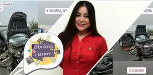 Bersama Anaknya Jelita Bahar, Annisa Bahar Alami Kecelakaan.