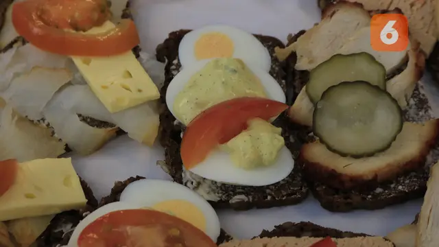 Roti Lapis, Sandwich, Denmark, Smorrebrod
