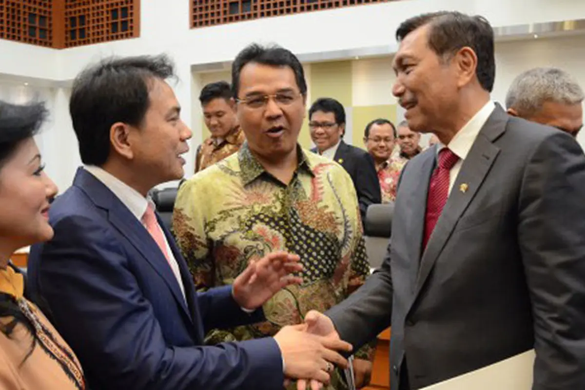 Rapat Banggar DPR dengan Menkopolhukam dan Menko Kemaritiman