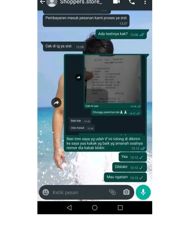 6 Chat Minta Nomor Resi Pengiriman Ini Penuh Drama, Bikin Geregetan