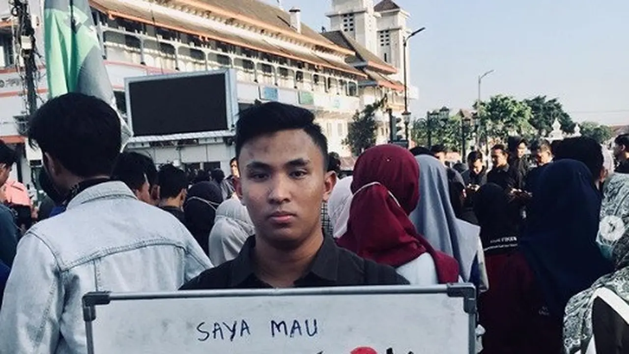 ketua BEM UGM yang jadi sorotan