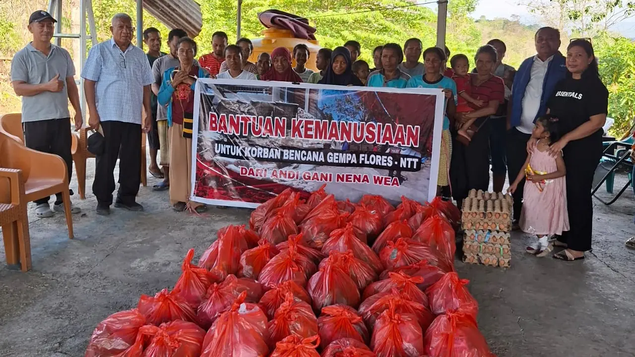 Bantuan kemanusiaan untuk warga terdampak gempa di Kabupaten Nagekeo, Nusa Tenggara Timur (NTT) (Istimewa)