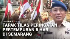 Paguyuban Keluarga Besar Brimob (PKBB), melakukan tapak tilas pertempuran lima hari di Kota Semarang Jawa Tengah. Tapak tilas dilakukan untuk mengenang perjuangan melawan tentara Jepang, sekaligus menjadi pembangkit semangat generasi muda dalam membe...