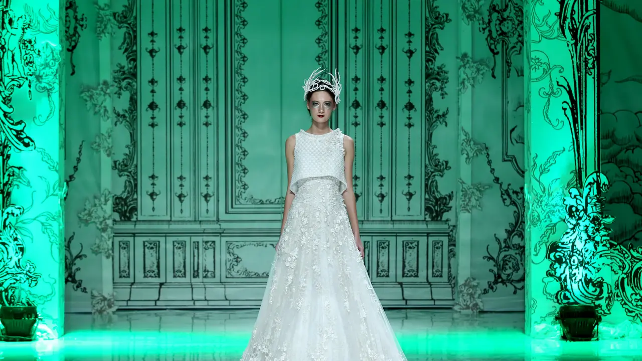 Tren Gaun Pengantin Bersiluet Longgar
