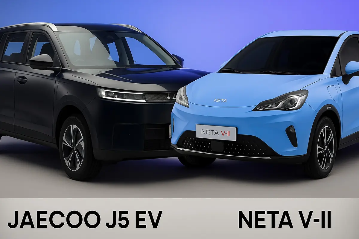Jaecoo J5 EV vs Neta V-II, SUV Listrik Harga Rp 200 Jutaan