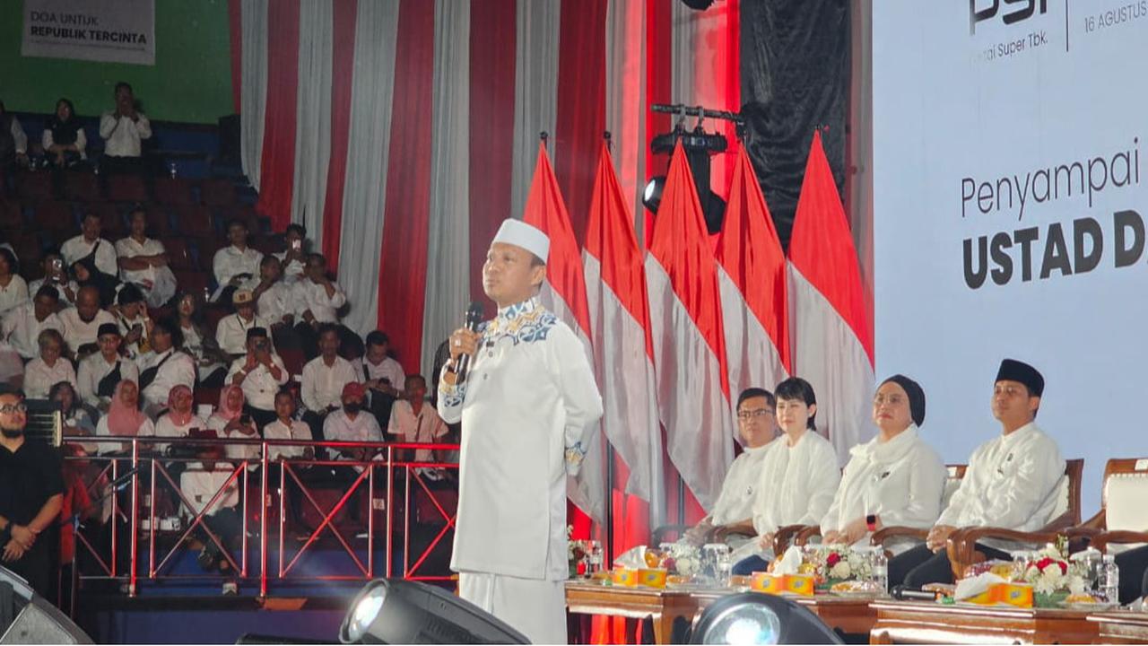 PSI Gelar Doa HUT ke-80 RI, Ustaz Das'ad: Anak Muda Penentu Arah Perubahan