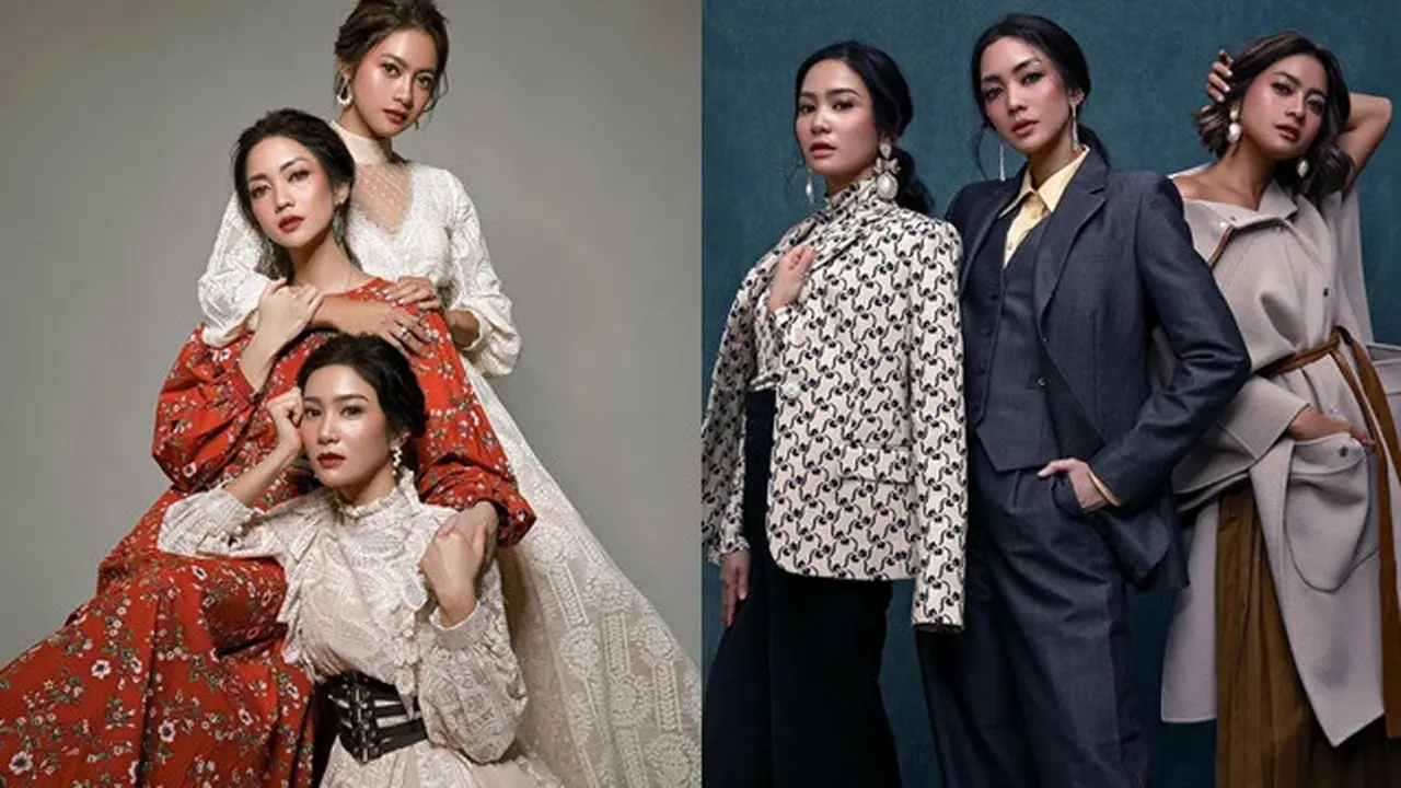 6 Pemotretan Bunga Zainal, Ririn Dwi Ariyanti, dan Rini Yulianti, Bak Kembar